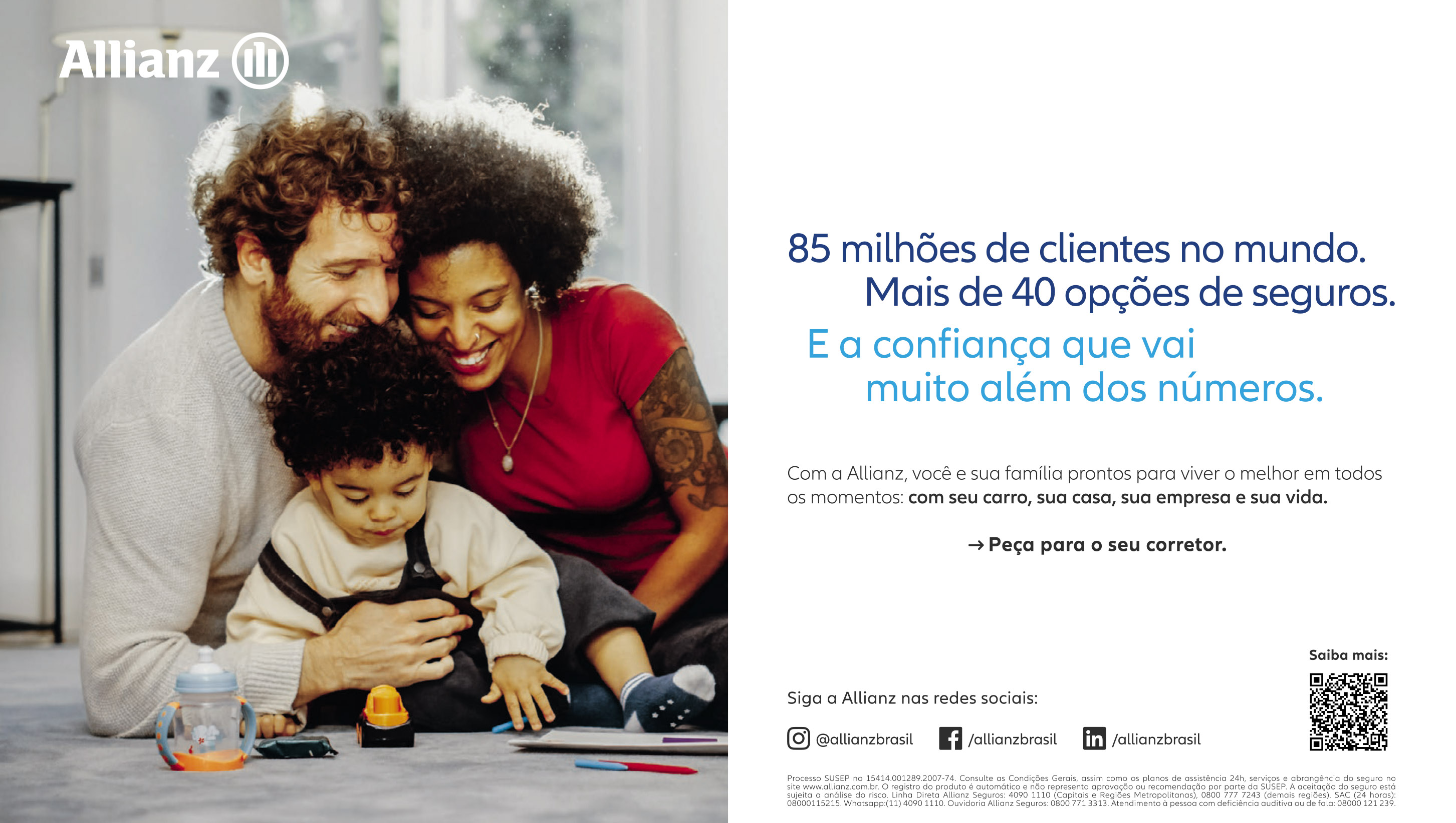 Anúncio Allianz Brasil
